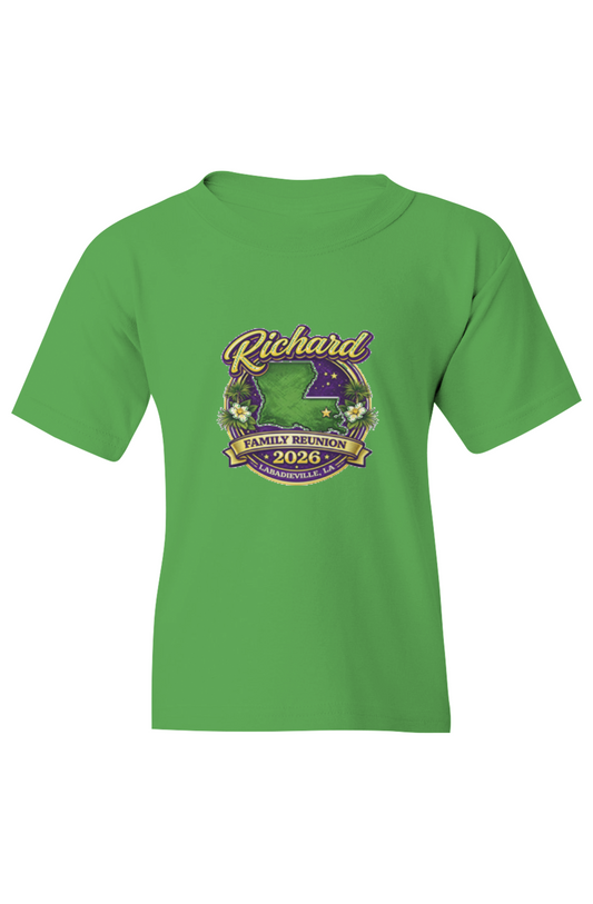 2026 Richard Family Reunion Heavy Cotton Youth T-Shirt