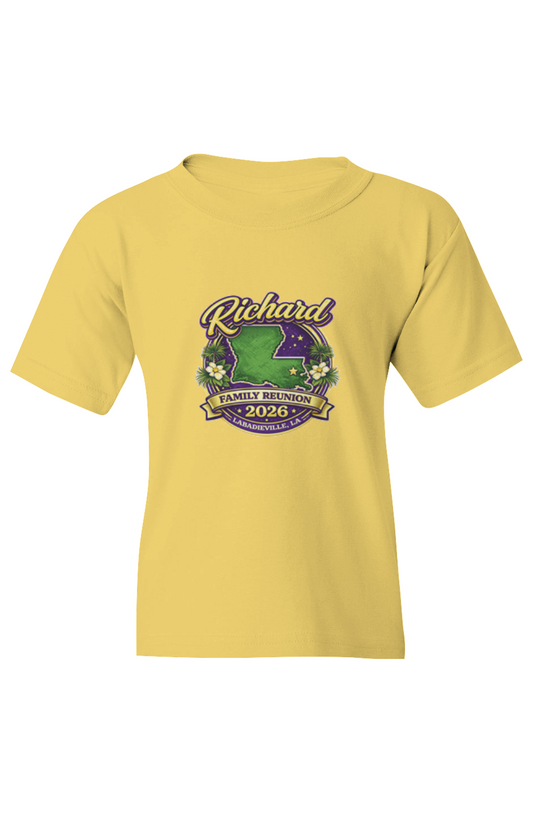 2026 Richard Family Reunion Heavy Cotton Youth T-Shirt