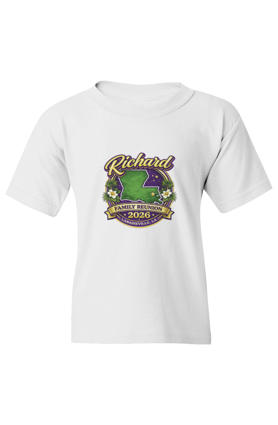 2026 Richard Family Reunion Heavy Cotton Youth T-Shirt