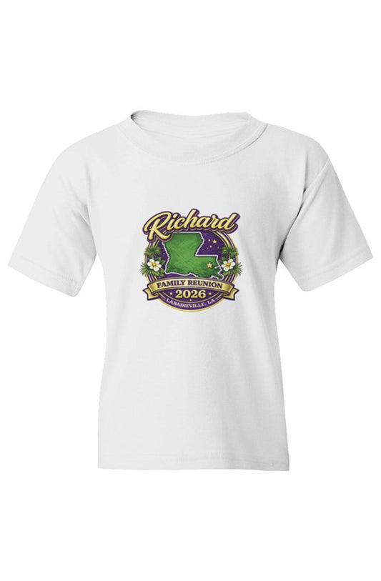 2026 Richard Family Reunion Heavy Cotton Youth T-S