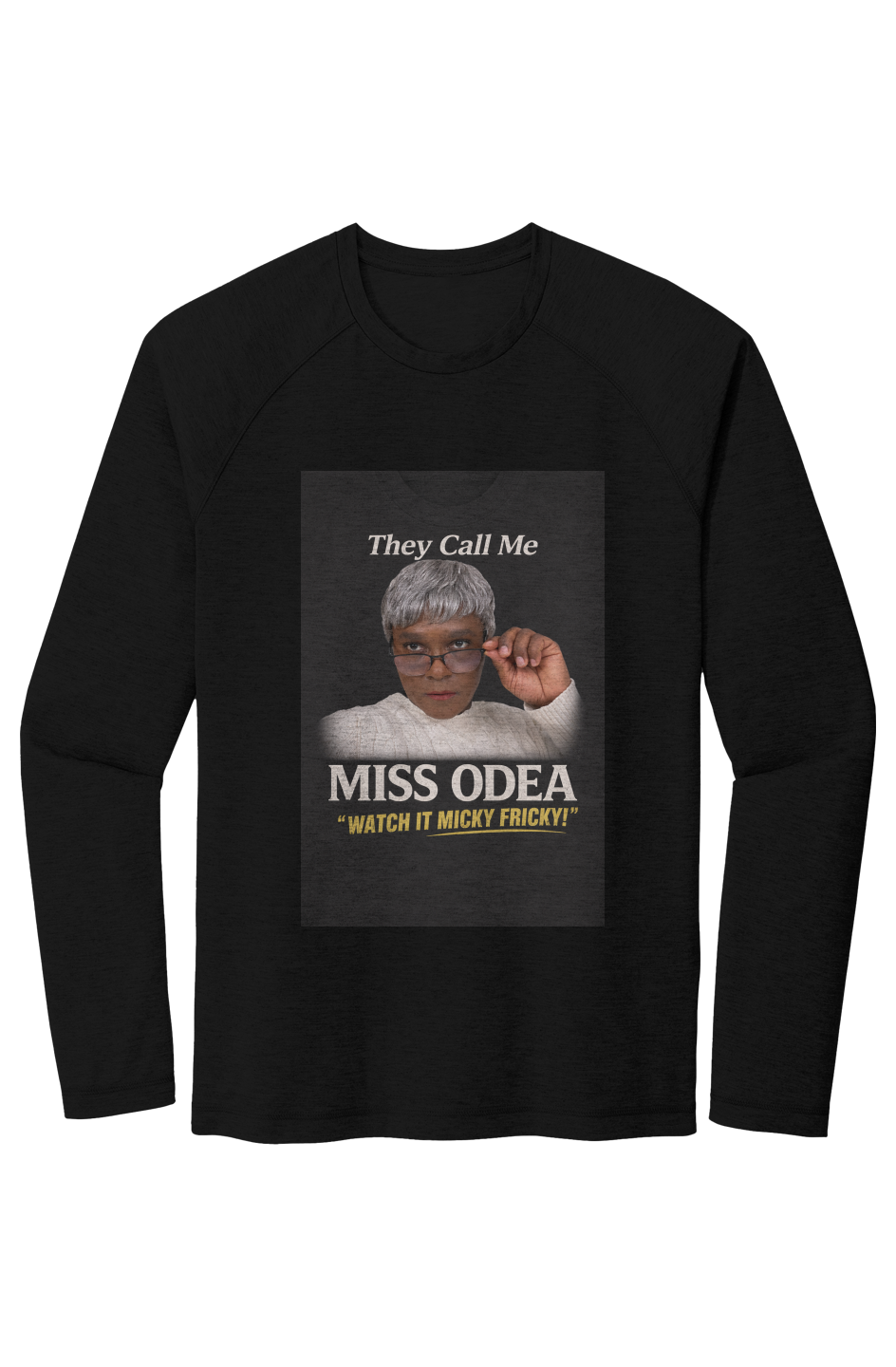 Miss Odea 001Tri Blend Raglan LS Tee