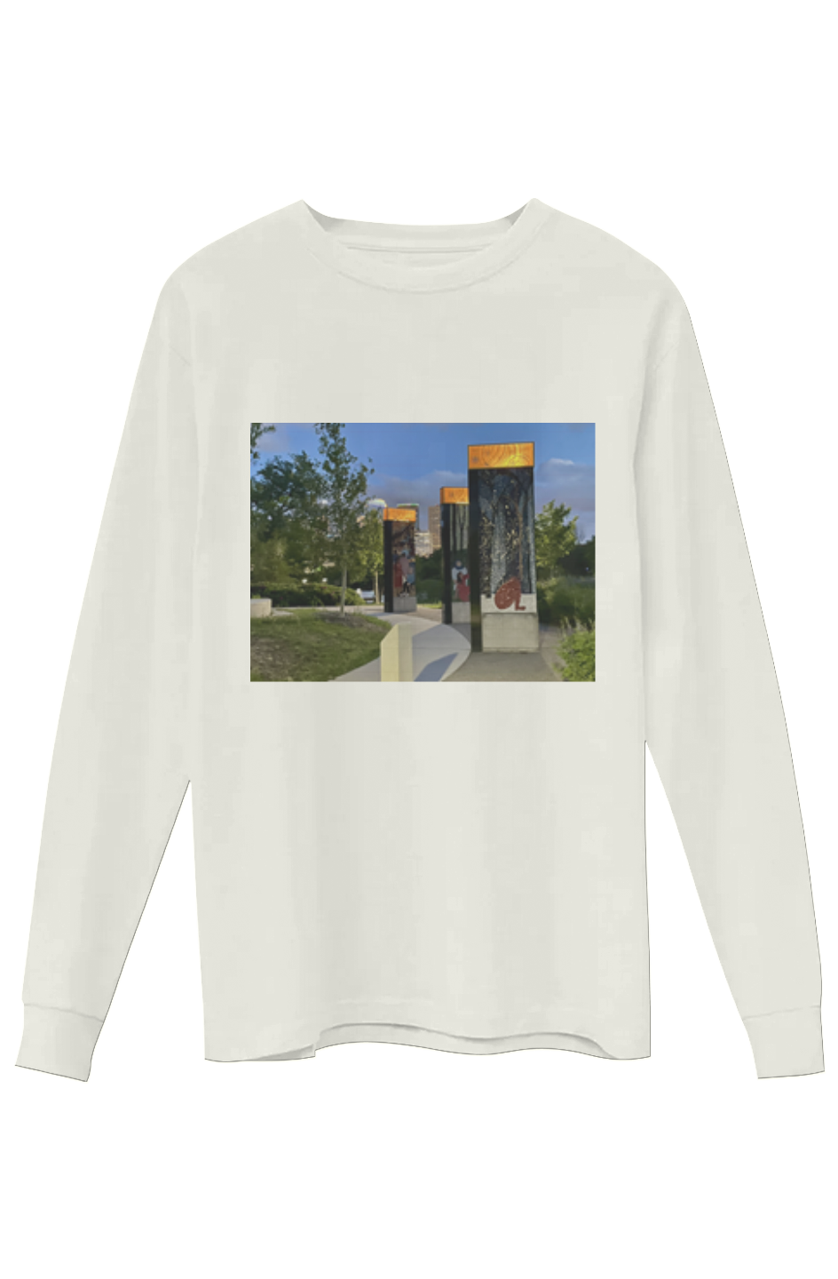 The Survivors Memorial Supima Long Sleeve Tee
